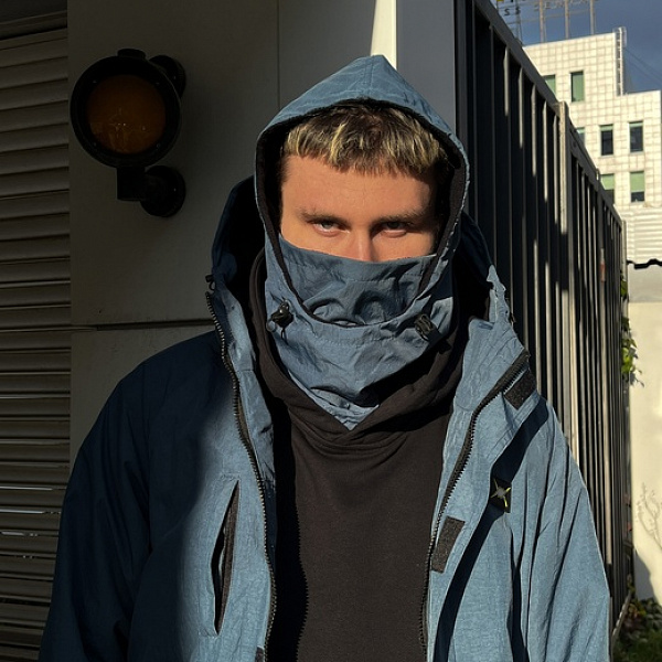 Капюшон МОЛОДОСТЬ Nylon Navy Синий