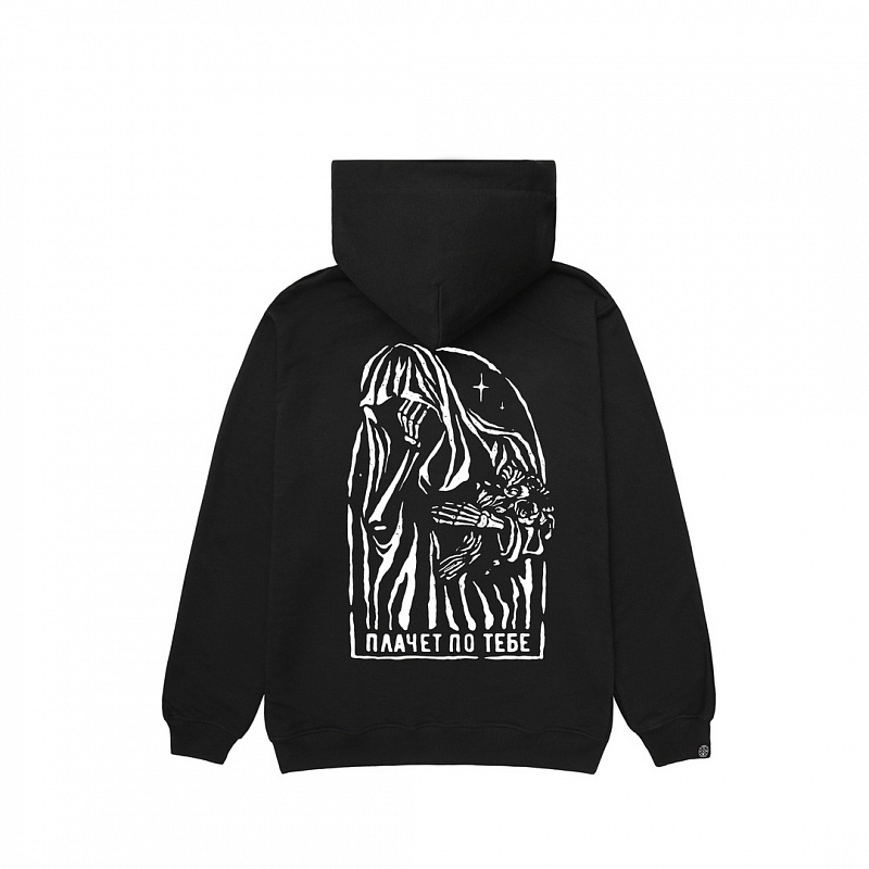 Худи HOOK «Плачет» черный