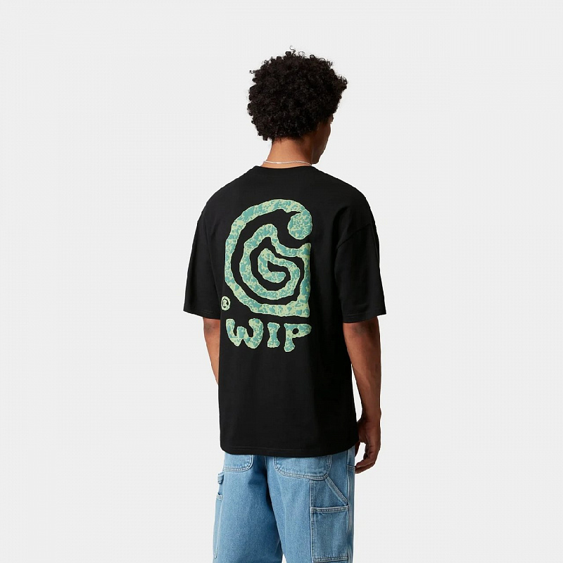 Футболка CARHARTT WIP S/S Helix T-Shirt BLACK