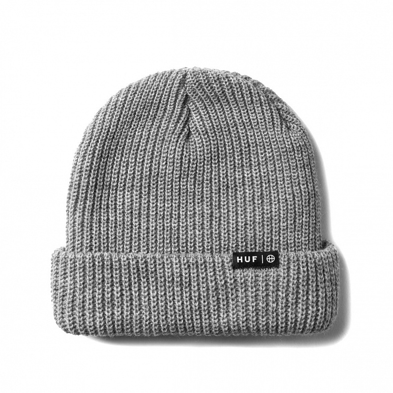Шапка HUF ESSENTIALS USUAL BEANIE GREY HEATHER