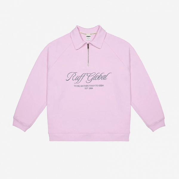 Толстовка RUFF Halfzip Sport Jacket Pink