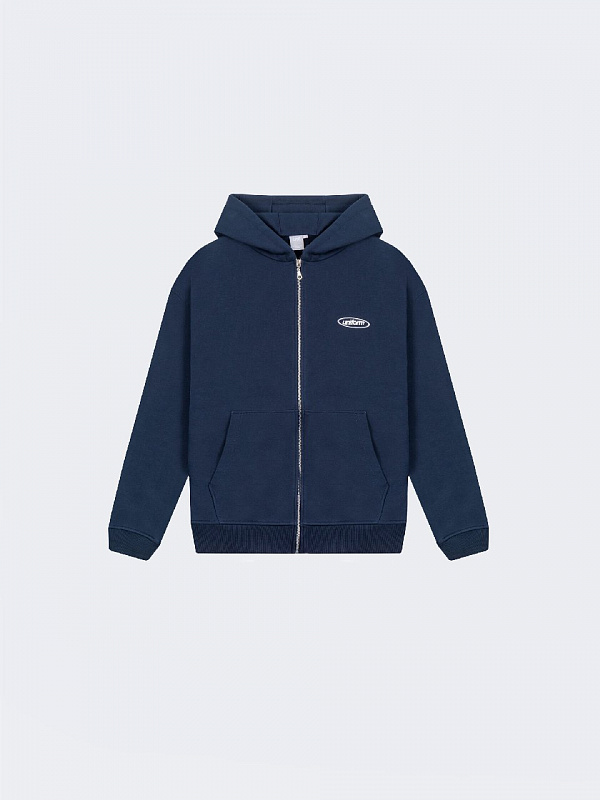 Худи UNIFORM Zip Regular синий