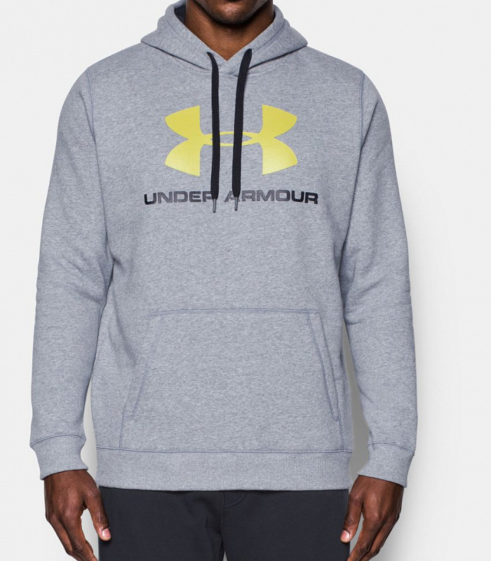 Толстовка Under Armour Rival Fitted Graphic Hoodie