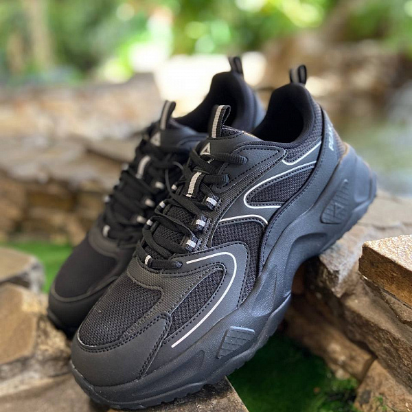 Кеды PEAK FASHION CASUAL SHOES E241467E_BLK Чёрный