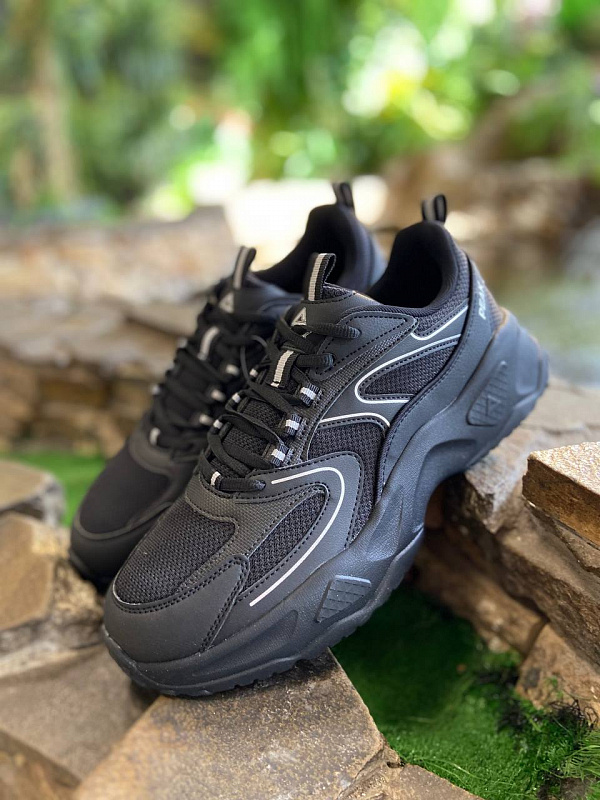 Кеды PEAK FASHION CASUAL SHOES E241467E_BLK Чёрный