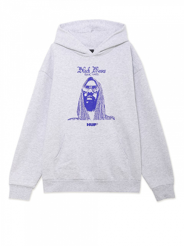 Худи HUF BLACK MOSES P/O HEAVYWEIGHT HOODIE ASH