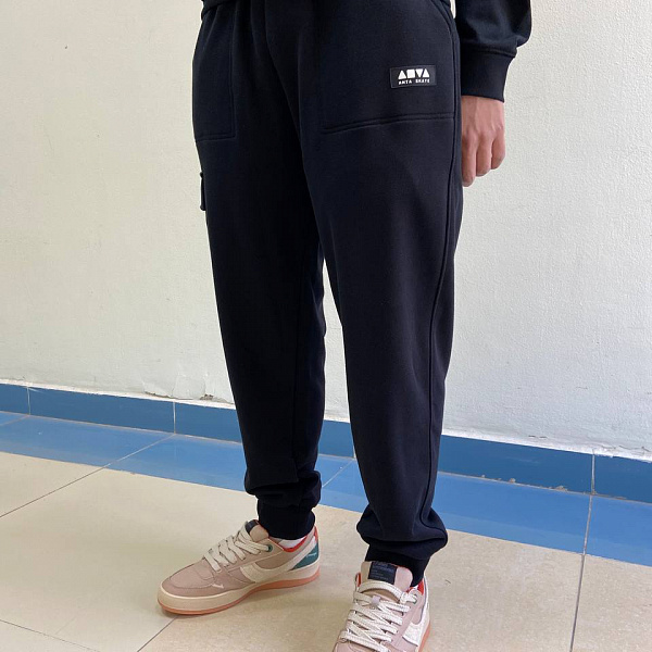 Брюки ANTA трикотажные 872428305-1 Black Черный