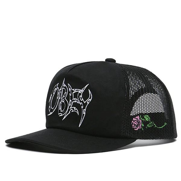 Кепка OBEY THORNZ TWILL TRUCKER BLACK