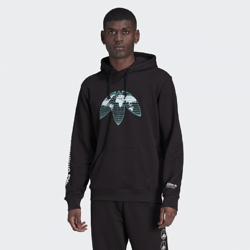 Толстовка ADIDAS United Hoodie черный