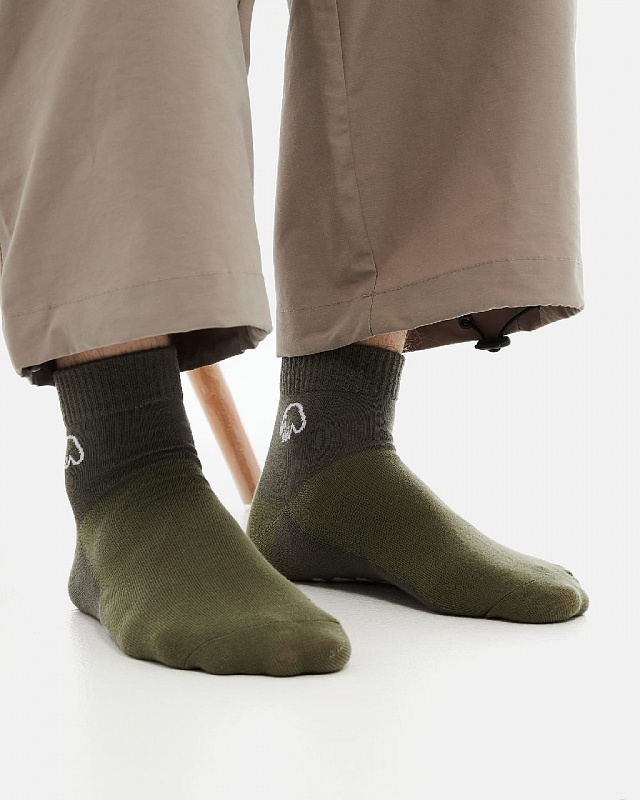 Носки ANTEATER LOW_Socks-Green-Logo