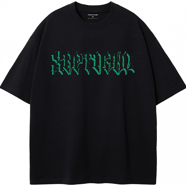 Футболка HEARTLAND РАССВЕТ BLACK 190G