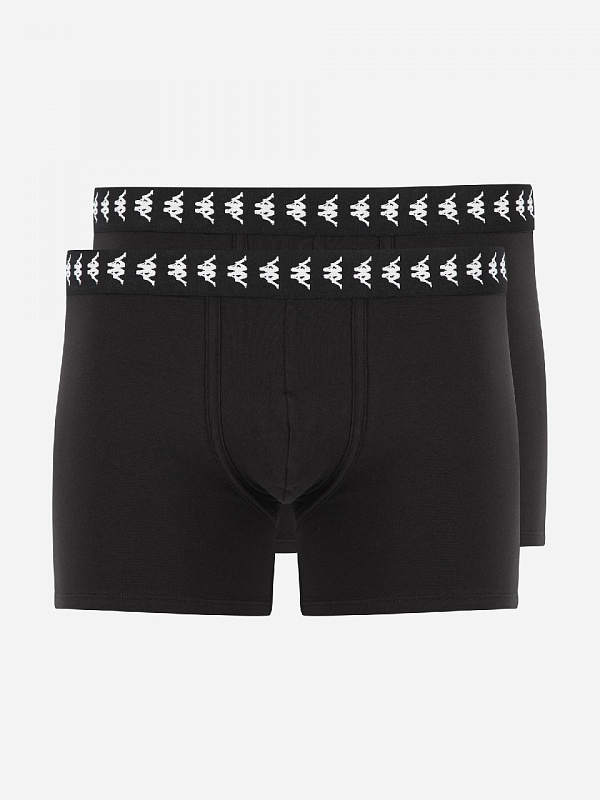 Трусы мужские Kappa (2 шт.) Men's Underwear black черный