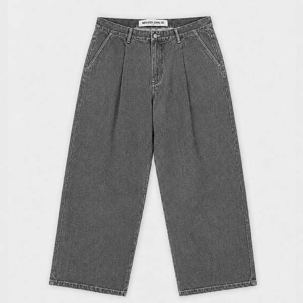 Брюки ANTEATER Loose-Jeans-Grey