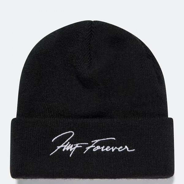 Шапка HUF HUF FOREVER BEANIE BLACK
