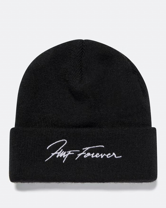 Шапка HUF HUF FOREVER BEANIE BLACK