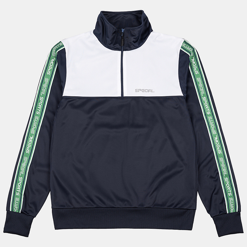 Олимпийка SPECIAL ZIP-UP TRACK TOP синий, белый