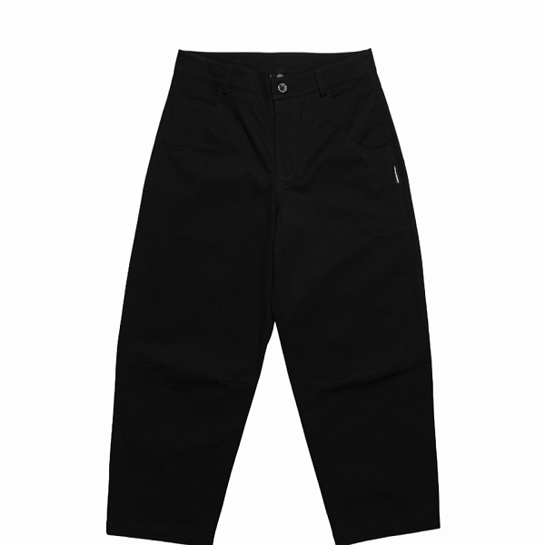 Брюки THE BAD FRIENDS Baggy jeans твил стрейч черный