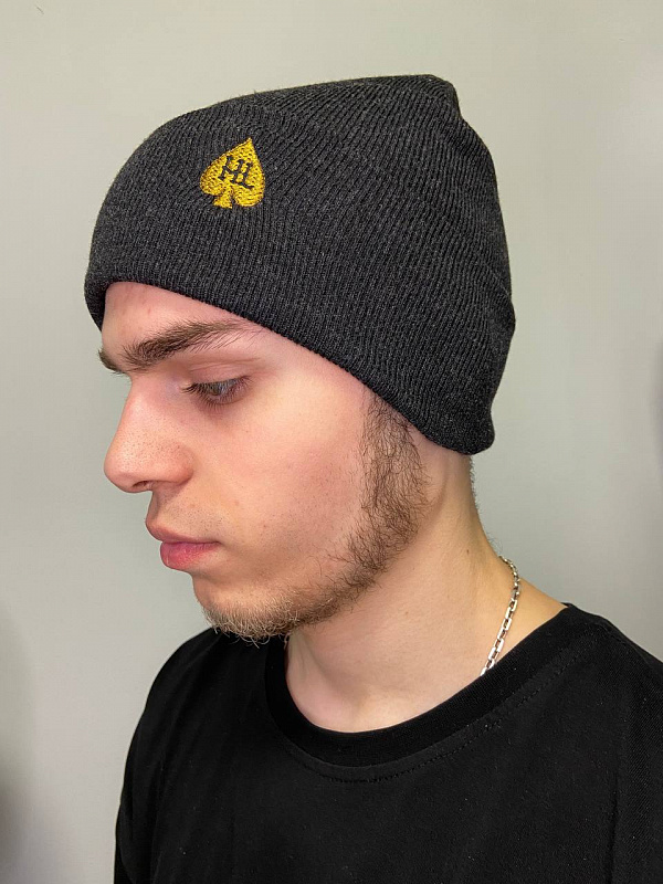 Шапка HARD LUNCH бини B-U-11 HL antacit