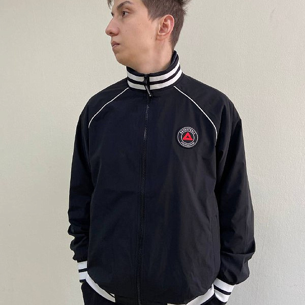 Куртка PEAK WOVEN JACKET BLACK Чёрный