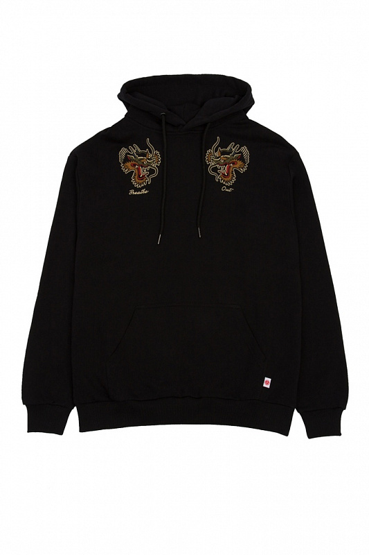 Худи BREATHE OUT - Dragons, Чёрный