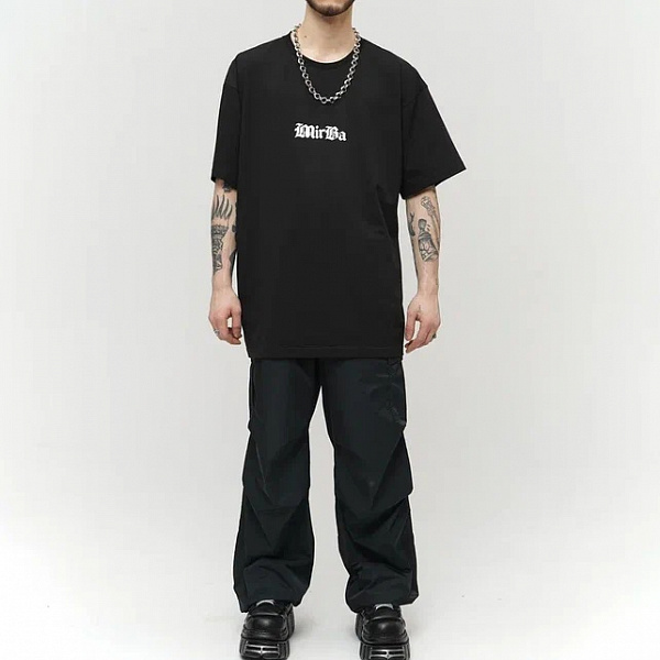 Брюки MIRBA CARGO-POCKETS плащевка Черный