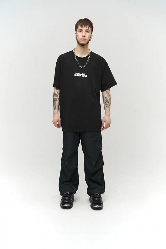 Брюки MIRBA CARGO-POCKETS плащевка Черный