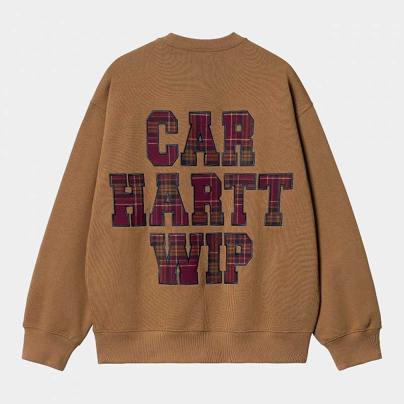 Свитшот CARHARTT WIP Wiles Sweatshirt HAMILTON BROWN