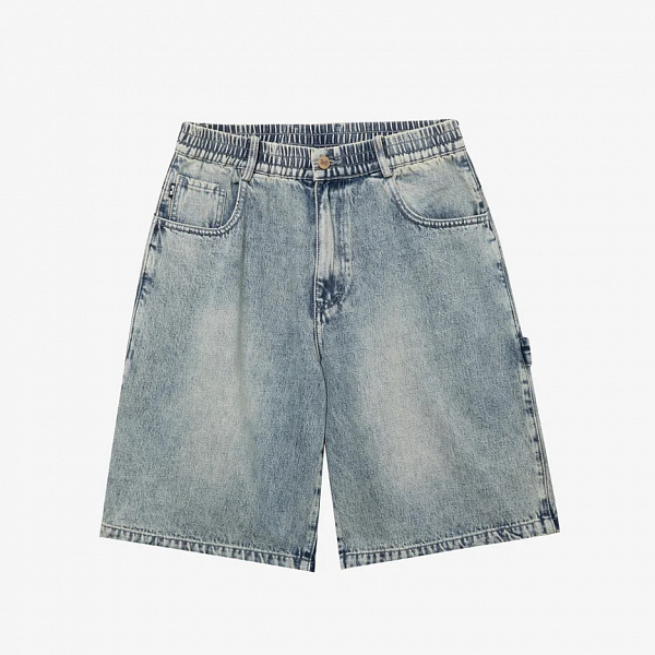 Шорты МЕЧ JEANS SHORTS Washed Blue синий
