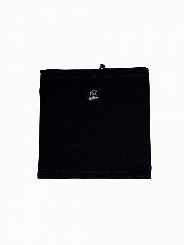 Шарф THE BAD FRIENDS Баф  BAF 01 fleece черный