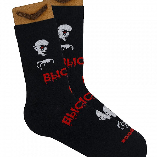 Носки BOOOMERANGS (Носферату) Черный
