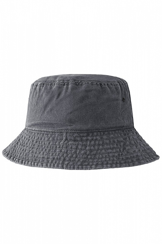 Панама Street Caps из стираного хлопка светло-серый