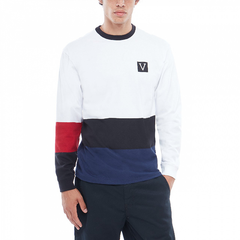 Свитшот VANS MN CHIMA COLORBLOCK White