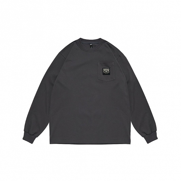 Лонгслив ПОДПОЛЬЕ POCKET GREY