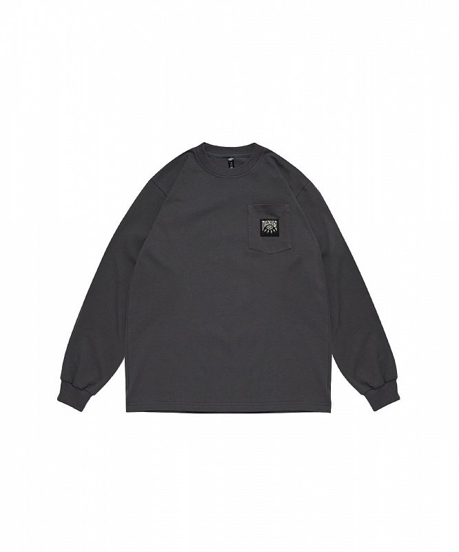 Лонгслив ПОДПОЛЬЕ POCKET GREY