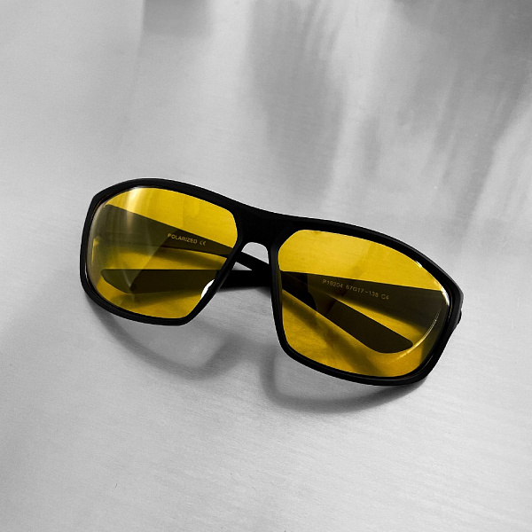 Очки солнцезащитные FLAT RIOT "Police" Yellow\Black