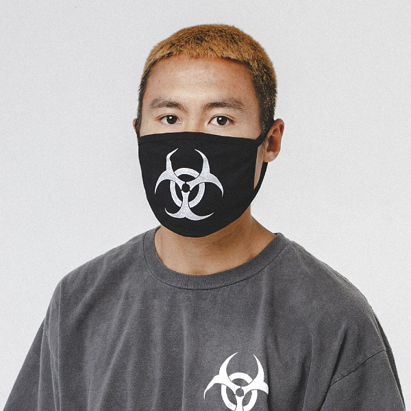 Маска WOLEE "Biohazard" черный