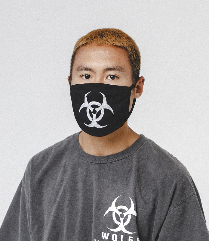 Маска WOLEE "Biohazard" черный