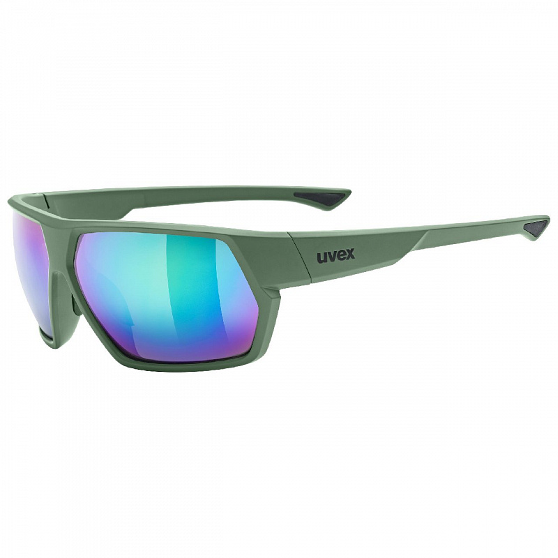 Очки солнцезащитные UVEX sportstyle 238 moss matt/mir.green зеленый матовый/зеленый