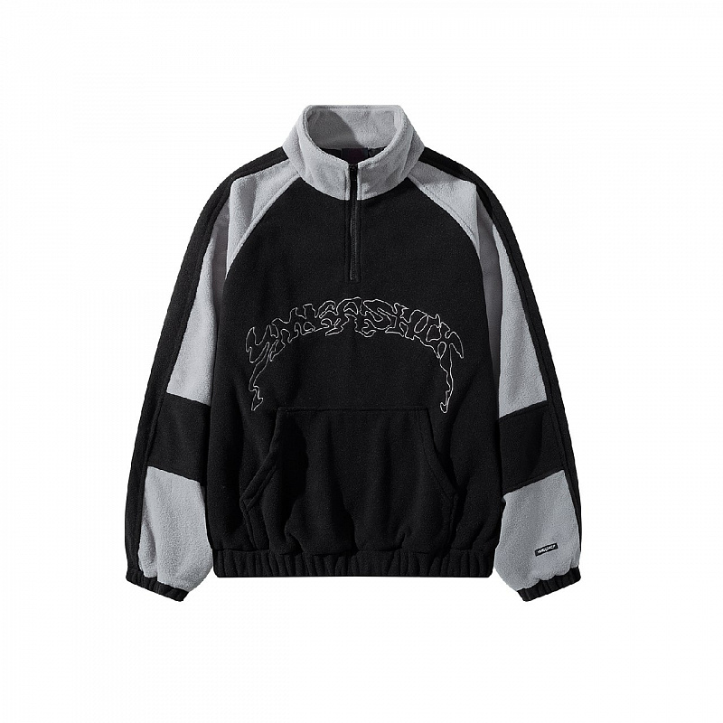 Свитшот YMKA SHIX Turbo fleece черный/серый
