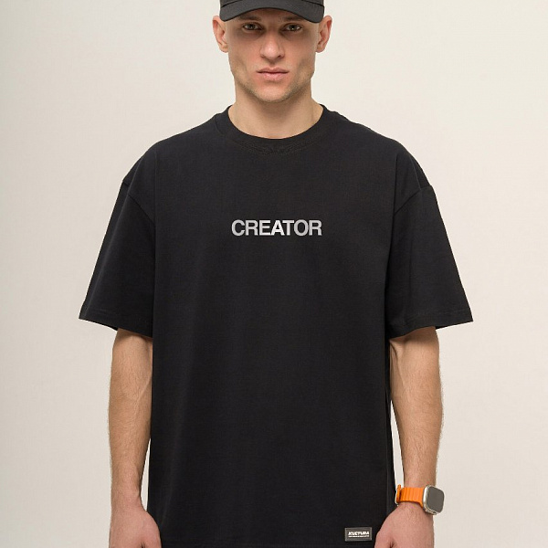 Футболка KUL'TURA "CREATOR" черный