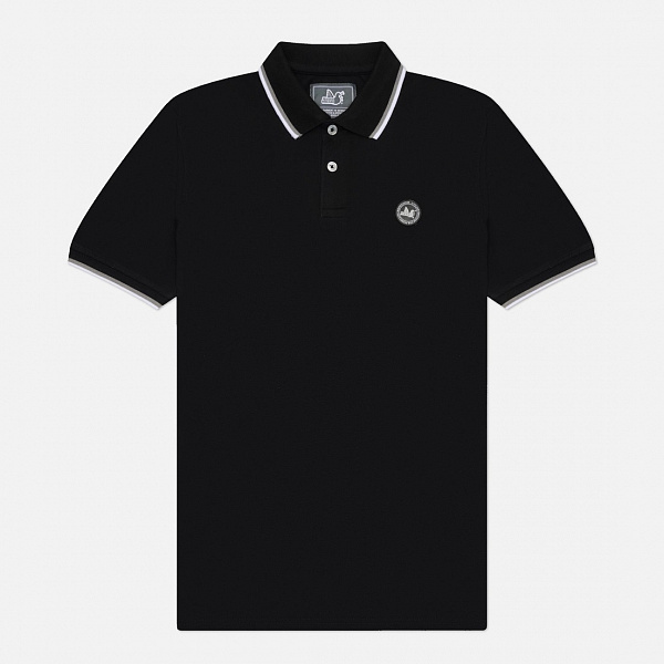 Поло PEACEFUL HOOLIGAN Victoria Polo цвет BLACK
