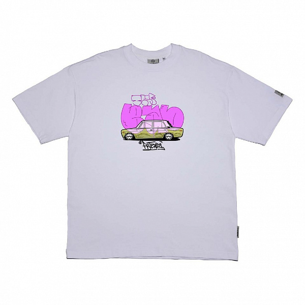 Футболка THE BAD FRIENDS "Bad Vaz" 260гр белый