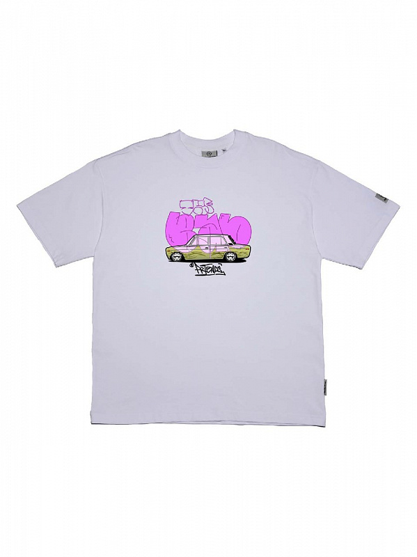 Футболка THE BAD FRIENDS "Bad Vaz" 260гр белый