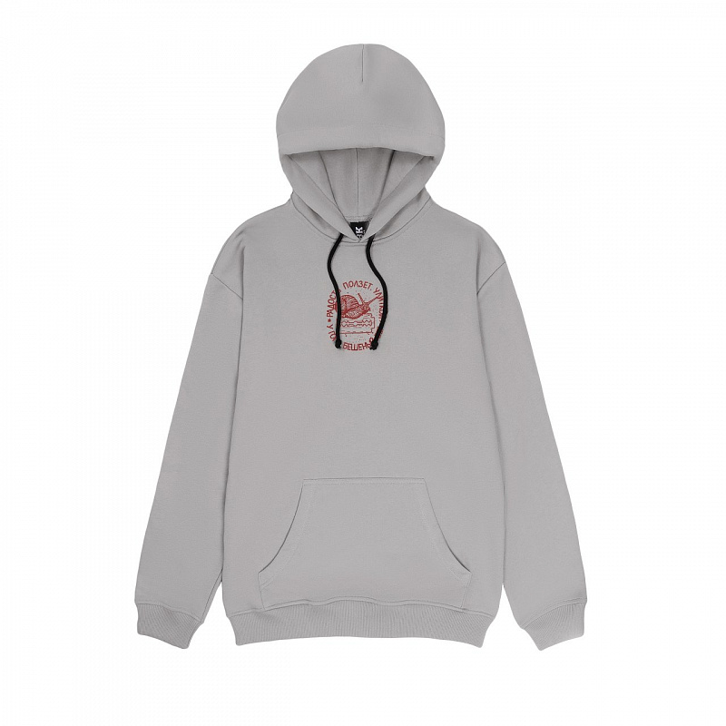 Худи HOOK «Радость» серый