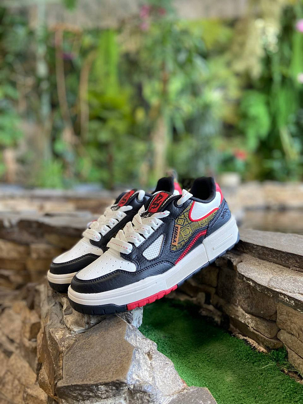 Кеды XTEP Skateboarding Shoes Black/Canvas White белый