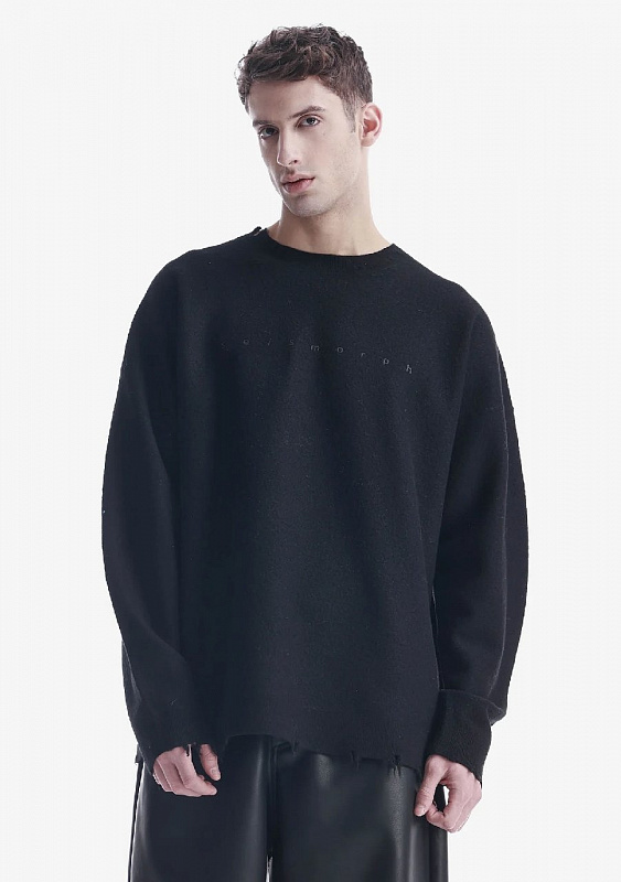 Свитер KRAKATAU Su40-1 WHALDOZE чёрный