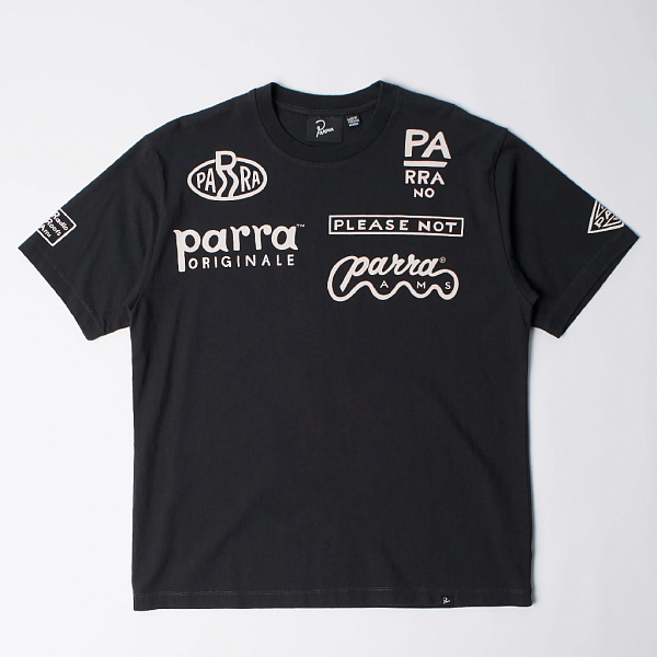 Футболка BY PARRA Media training t-shirt BLACK