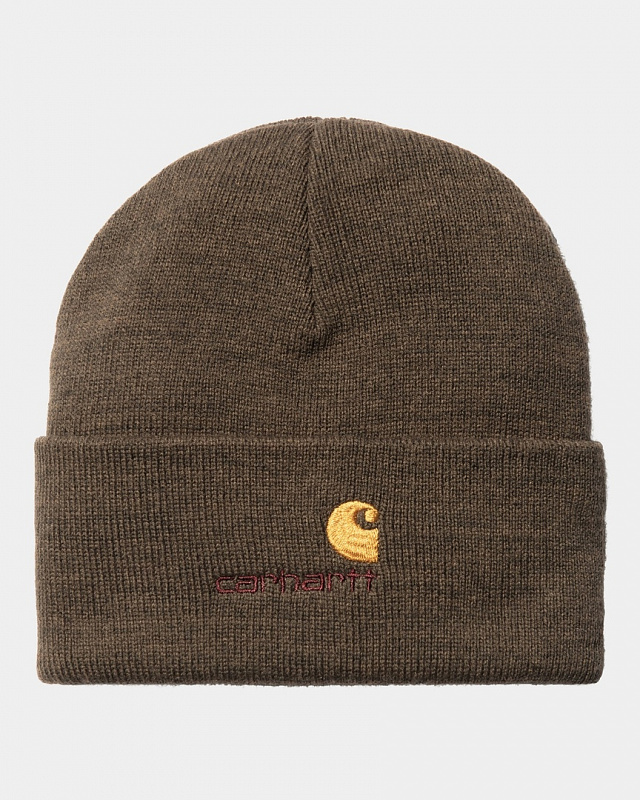 Шапка CARHARTT WIP American Script Beanie BUCKEYE