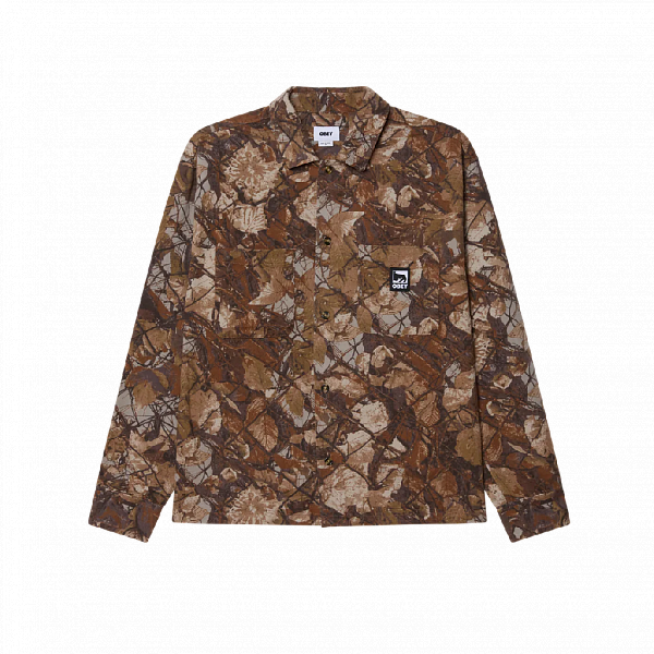 Рубашка OBEY FENCE CAMO WOVEN FENCE CAMO MULTI