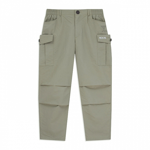 Брюки RICE BASIC CARGO PANTS TASLAN GREY-GREEN